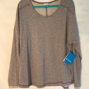 Columbia 1X Stripe Top